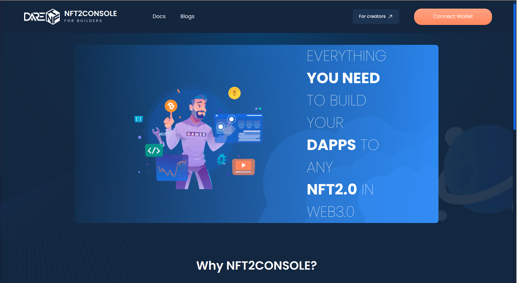 Console Connect wallet